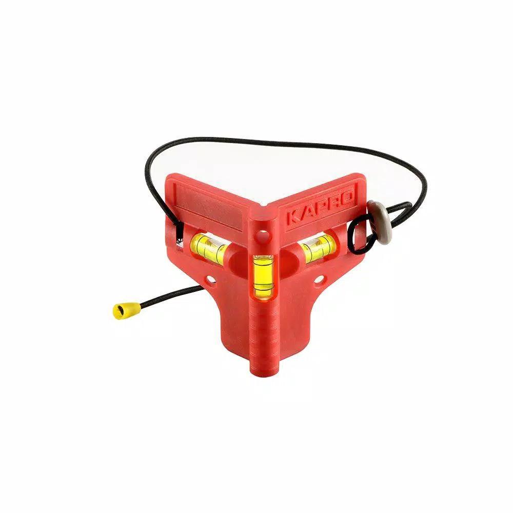 Kapro 3 in. Plastic Post Level with Magnetic Mounting and 3 Vials