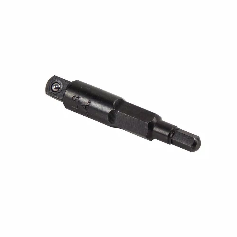 Klein Tools 3/16 in. and 5/16 in. Hex Key Adapter for 1/4 in. Square Refrigeration Wrenches