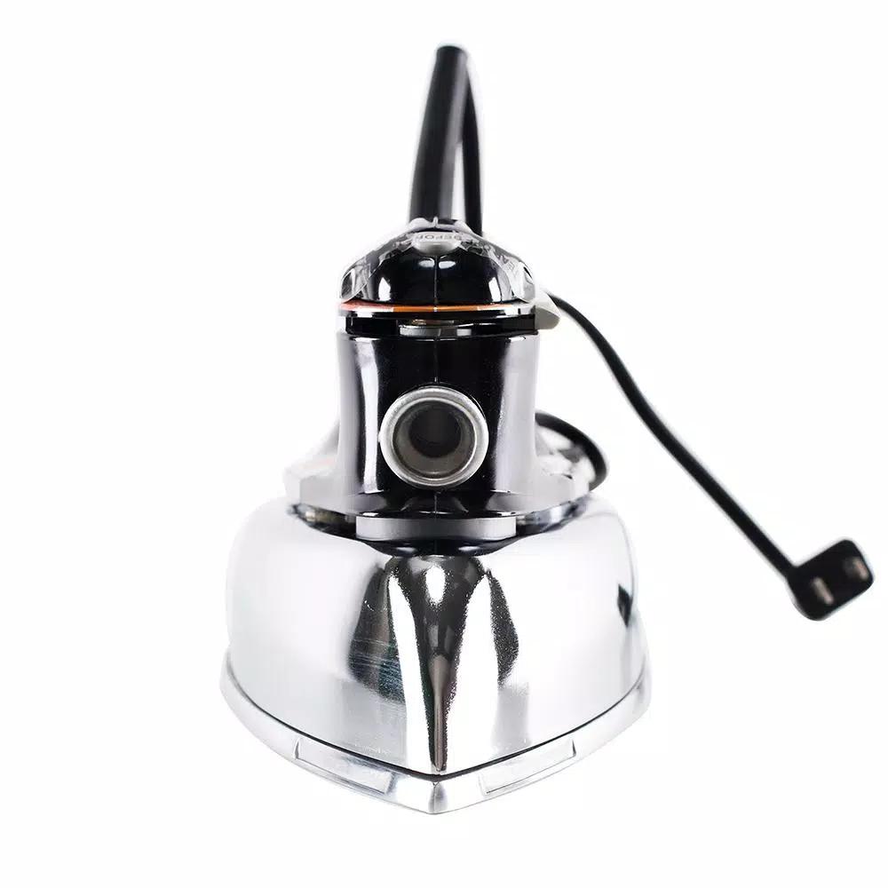 Continental Classic Steam and Dry Iron with Polished Aluminum Soleplate, Chrome Body, 1100W