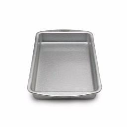 Unbranded 9 x 13 in. Aluminum Rectangle Cake Pan with Pebble Pattern thumbnail 3