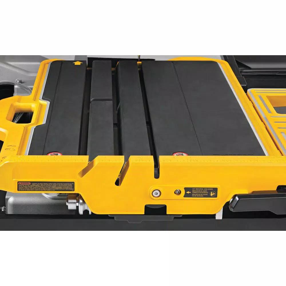 DEWALT 10 in. High Capacity Wet Tile Saw with Stand, 15 Amp Corded Specialty Saw