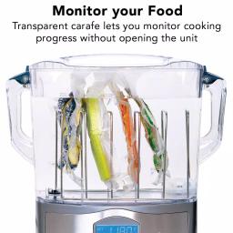 Tribest Sousvant 12 Qt. Sous Vide Stainless Steel Circulator and Slow Cooker thumbnail 5