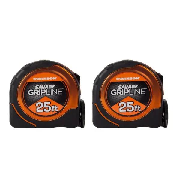 Swanson Gripline and Proscribe 25 ft. Tape Measure Combo Set (2-Pack)