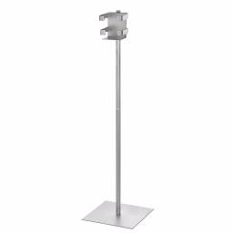 Alpine Industries 40.5 in. Sanitizing Cleaning Wipes Dispenser Stand, Silver Steel thumbnail 1