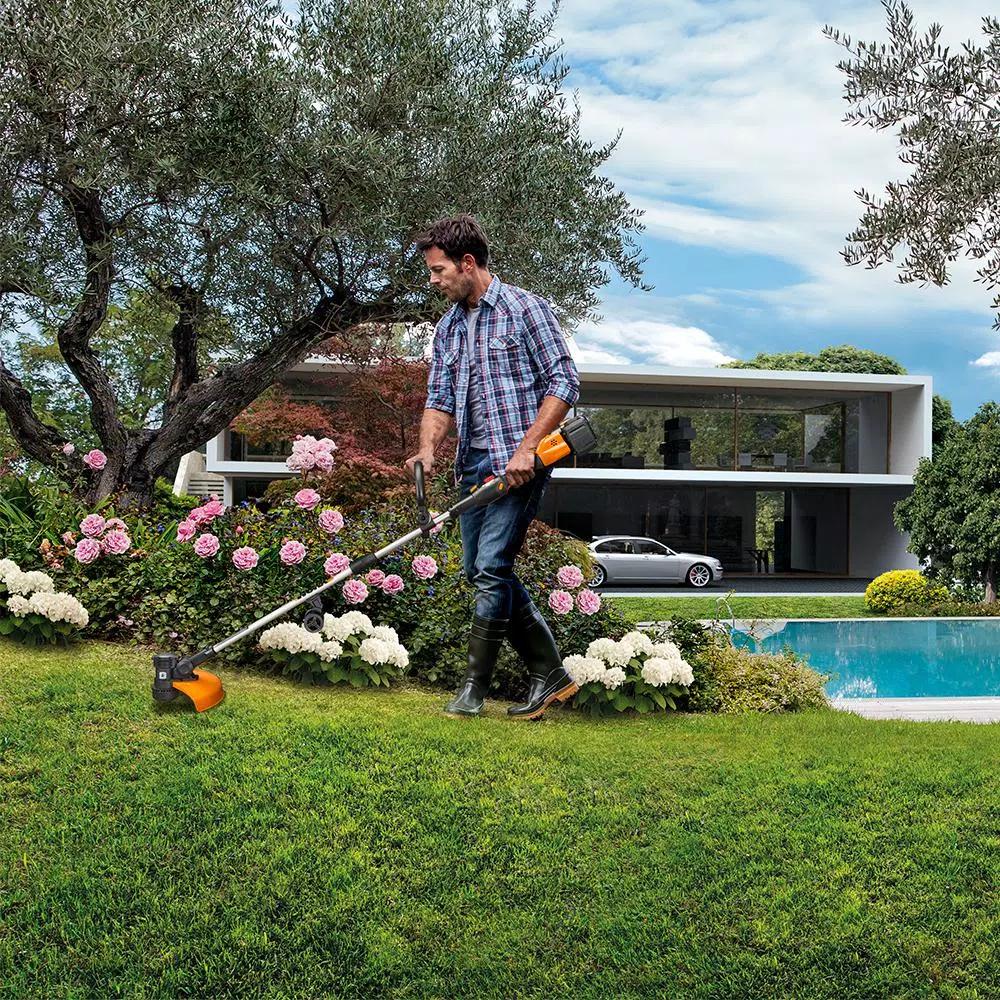 Worx 40V Power Share 13 in. String Trimmer and Wheeled Edger 2-in-1 Combo (Tool Only)