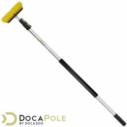 DocaPole Medium Bristle Deck Brush with 5-12 ft. Telescopic Extension Pole thumbnail 2