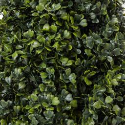 Pure Garden 36 in. Artificial Boxwood Tower Style Topiary with Pot thumbnail 3