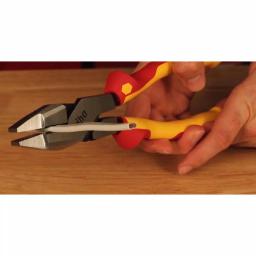 Wiha Insulated Industrial Series SoftGrip NE Style Lineman's Pliers thumbnail 5