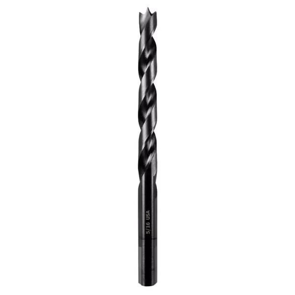 Montana Brand X29 5/16 in. Brad Point Drill Bit, High Speed Steel, Tri-Flat Shank