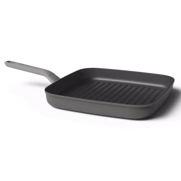 BergHOFF Leo 11 in. Aluminum Nonstick Square Grill Pan, Grey