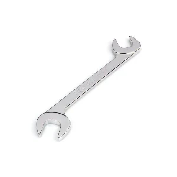 TEKTON 15/16 in. Angle Head Double Open End Wrench, 60 Degree Offset