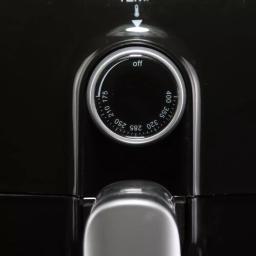 Professional Series Cool Touch 3.38 Qt. Air Fryer, 1500W Compact Countertop Fryer - Black thumbnail 4