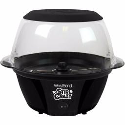 West Bend Stir Crazy Electric Hot Oil Popcorn Popper, 6 oz. Capacity, Black thumbnail 1