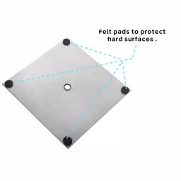 Alpine Industries 60.5 in. Sanitizing Wipes Dispenser Stand with 2-Sided Sign Holder thumbnail 5