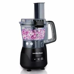Hamilton Beach Stack & Snap 4-Cup Compact Food Processor, 5-Speed, Black thumbnail 7