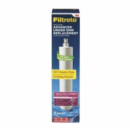 Filtrete Advanced Under Sink Water Filtration Filter, 0.5 Micron Replacement thumbnail 2