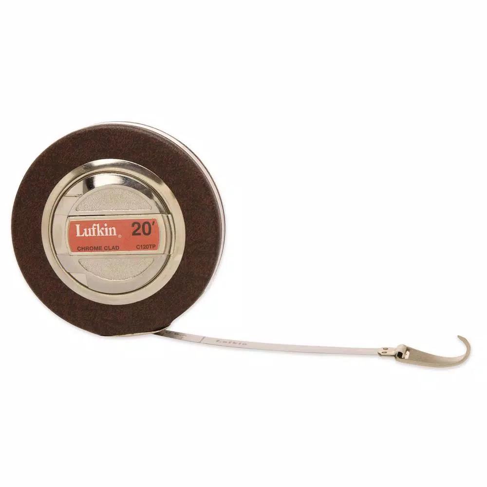 Lufkin Crescent Lufkin Artisan Diameter Nubian Tape Measure, 3/8 in. x 20 ft.