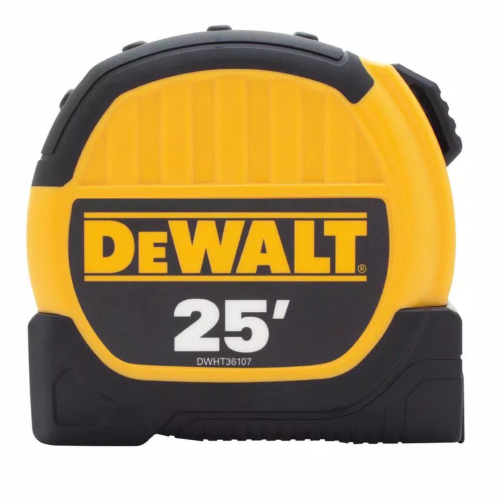 DEWALT 40 ft. Pocket Laser Distance Measurer and 25 ft. Tape Measure Combo