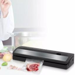 NutriChef Automatic Electric Vacuum Sealer with Reusable Bags and Roll Cutter thumbnail 7