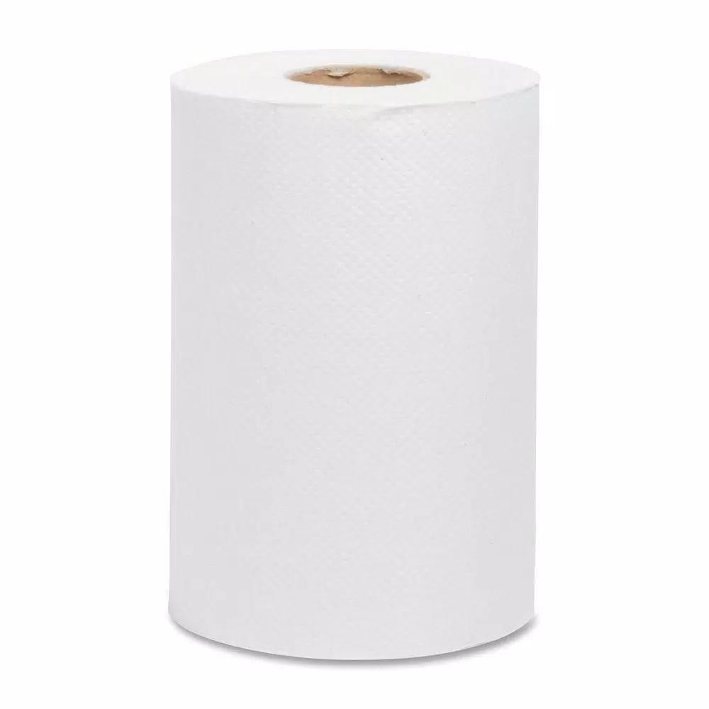 Special Buy 7.88 in. x 800 ft. Hard-Wound Roll Paper Towels, 1-Ply, White (6 Rolls per Carton)