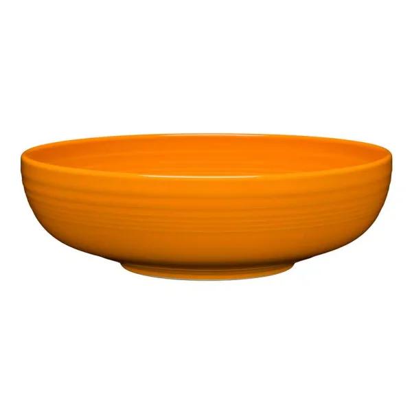 Fiesta Meadow 10.5 in. Butterscotch Ceramic Extra Large 96 oz. Bistro Serving Bowl