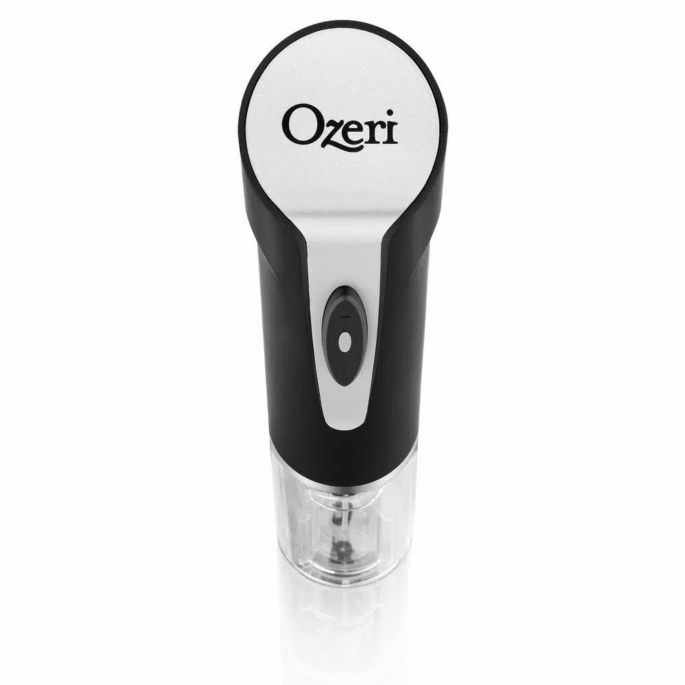 Ozeri Prestige II Cordless Electric Wine Bottle Opener with Foil Cutter and Lithium Battery