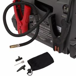 Schumacher 1200 Peak Amp Portable Battery Jump Starter with Air Compressor and Power Station thumbnail 6