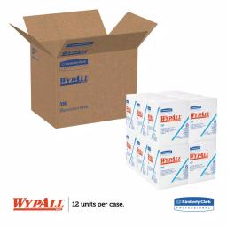 Kimberly-Clark PROFESSIONAL WypAll X60 HydroKnit Wipers, 1-Ply, 76-Count thumbnail 2
