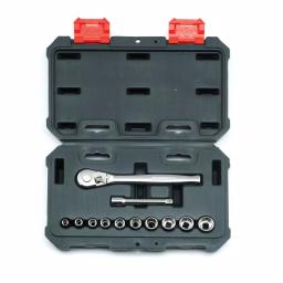 Crescent 12-Piece 1/4 in. Drive 6-Point SAE Mechanics Tool Set thumbnail 2