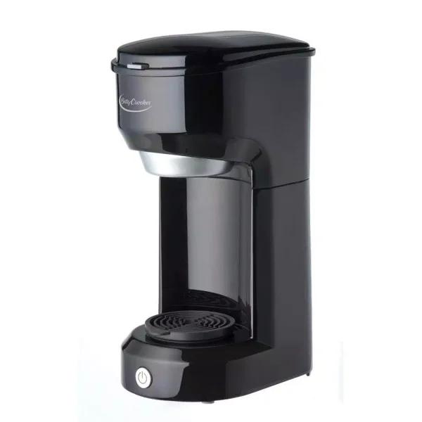 Betty Crocker Single Serve Pod Coffee Maker, 1.9-Cup Compact Coffee Machine, Black