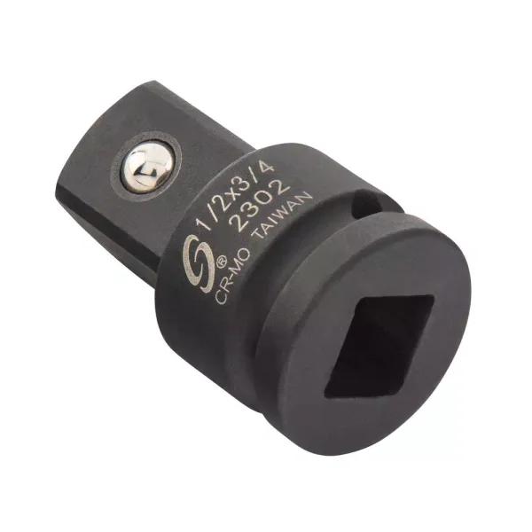 SUNEX TOOLS Sunex 1/2 in. Female to 3/4 in. Male Impact Socket Adapter