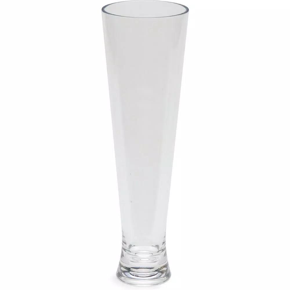 Carlisle Alibi 16 oz. Clear Polycarbonate Beer Pilsner Glasses, Set of 24