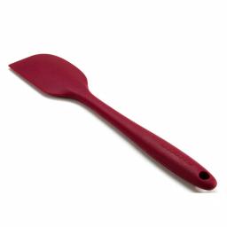 Ovente Premium Silicone Spatula with Stainless Steel Core, Heat-Resistant 500°F, Red thumbnail 1