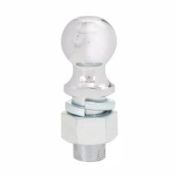TowSmart 2 in. Chrome Hitch Ball, 10,000 lb. Capacity, 1-1/4 in. Shank Diameter thumbnail 1