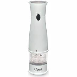Ozeri Artesio Electric Salt and Pepper Grinder Set, BPA-Free Ceramic Burr Mills with Built-in Light thumbnail 4
