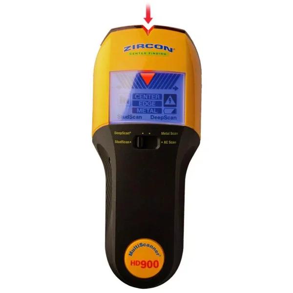 Zircon MultiScanner HD900 1-Step Multi-Function Wall Scanner & Stud Finder