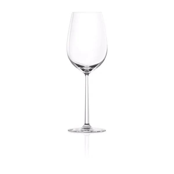 Lucaris Shanghai Soul 8-Piece Beaujolais Red Wine Glass Set, 17.4 oz, Titanium Infused Lead-Free Crystal