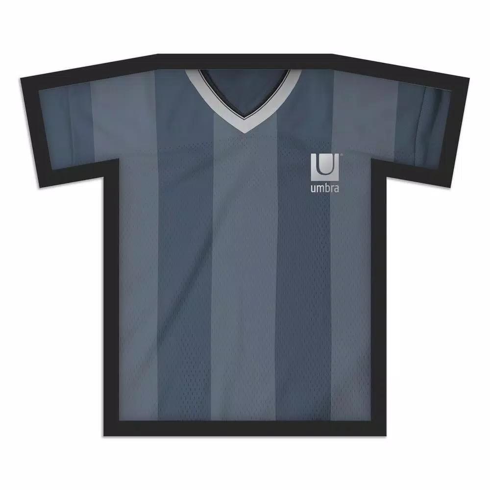 Umbra Sports Shirt Jersey Display Frame - Black T-Frame for Hockey, Baseball, Football & Rugby Jerseys