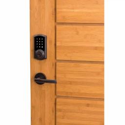 Kwikset SmartCode 916 Z-Wave Smart Deadbolt with SmartKey Security, Satin Nickel thumbnail 2