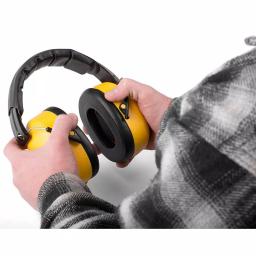 TR Industrial Schutz Compact Foldable Ear Muffs - 34 dB NRR Hearing Protection thumbnail 4