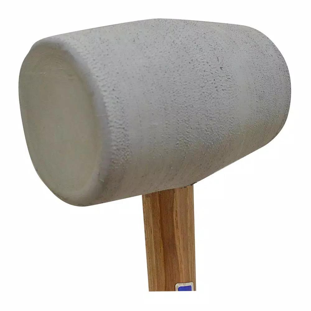 Vaughan RM18DB 18 oz. Non-Marring Rubber Dead Blow Mallet with Hickory Handle