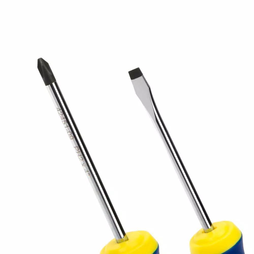 Estwing 10-Piece Phillips and Slotted Screwdriver Set with Magnetic Tips