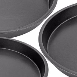 Southern Homewares 3-Piece Non-Stick Round Baking Pan Set, 8 in., 9 in., and 10 in. thumbnail 4