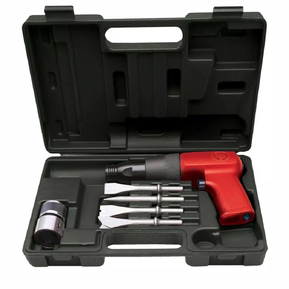 Chicago Pneumatic CP7110K Air Hammer Kit with Chisels and Carrying Case