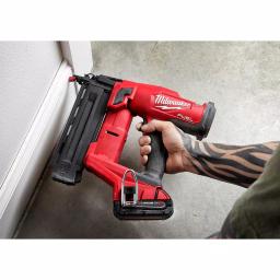Milwaukee M18 FUEL 18-Gauge Brad Nailer, Jig Saw, and Compact Router 3-Tool Combo Kit thumbnail 14
