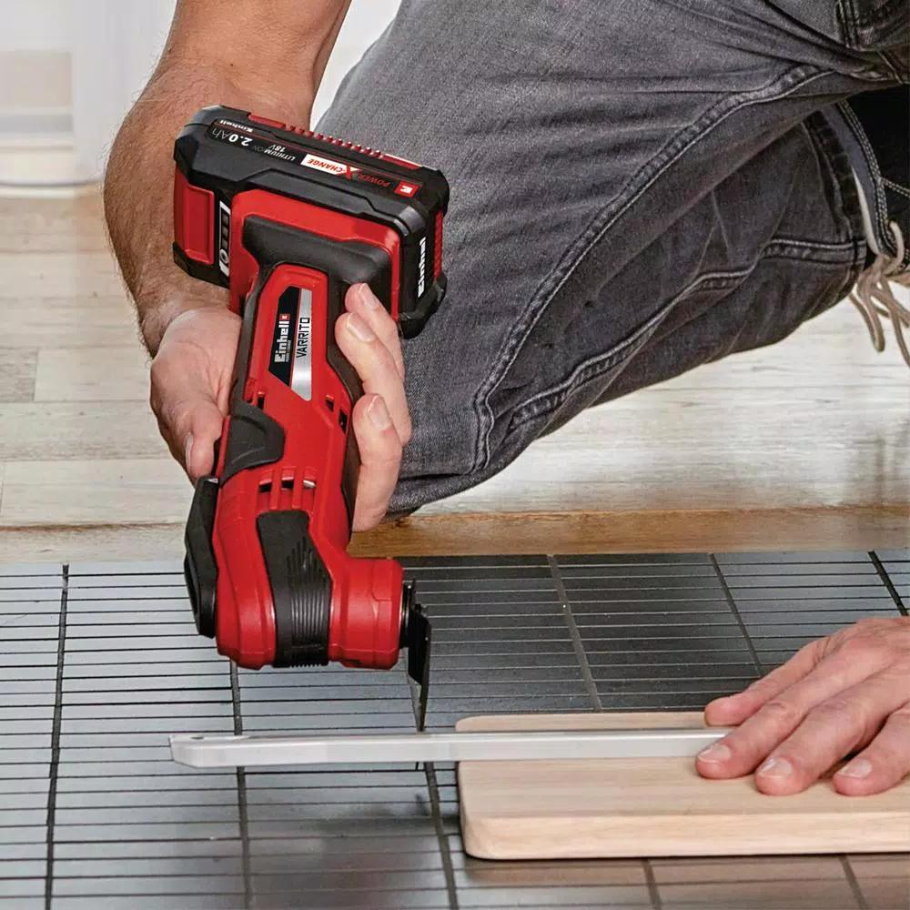 Einhell PXC 18V Cordless Oscillating Multi-Tool Kit with 3.0 Ah Battery and Fast Charger