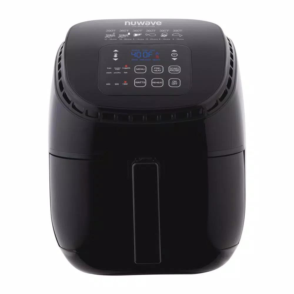NuWave Brio 3 Qt. Digital Air Fryer, Black
