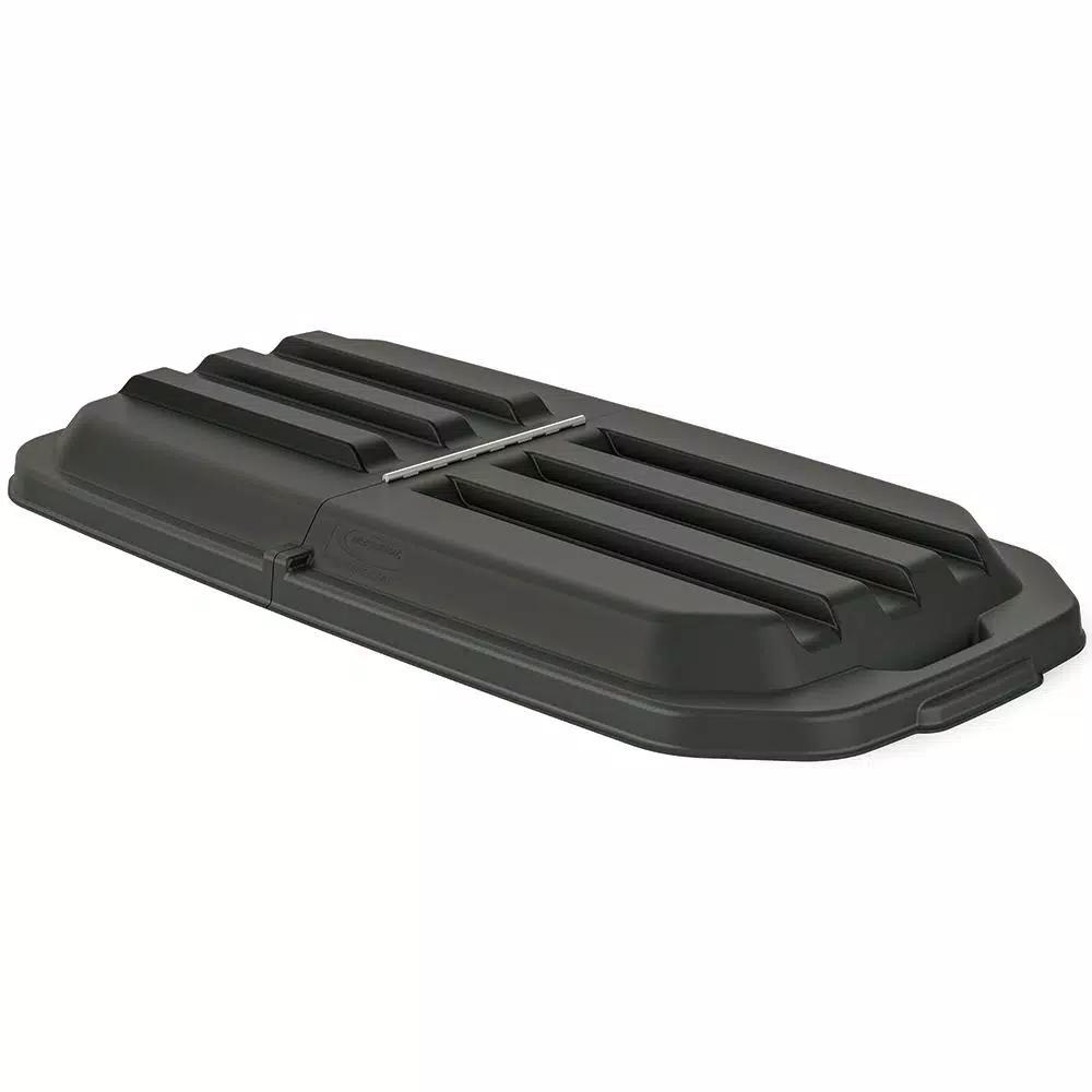 Suncast Commercial 0.5 cu. yds. Tilt Truck Replacement Lid, Black