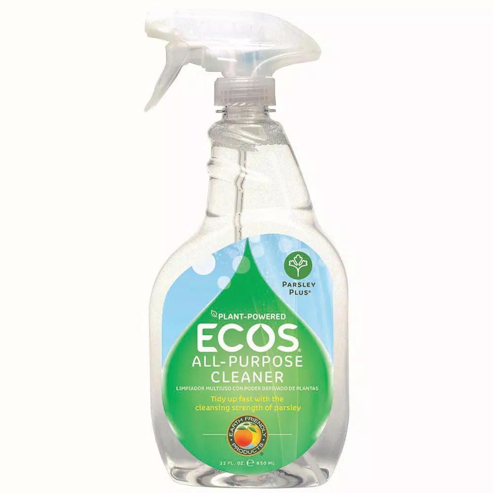 ECOS Parsley Plus All-Purpose Kitchen & Bathroom Cleaner, 22 oz. Trigger Spray