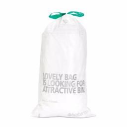 Brabantia Code G Trash Can Liners, 8 Gal. (23L-30L), 240 Count (12 Packs of 20) thumbnail 5